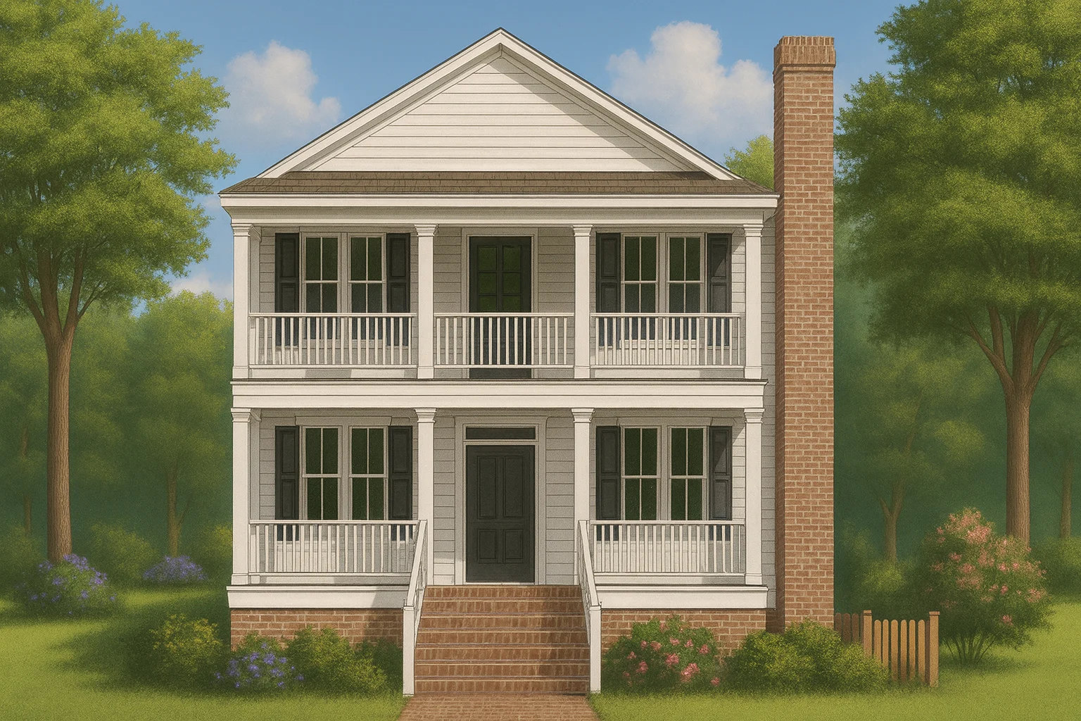 House Plans with Balcony or Deck 11 **IMPORTANT** Make the house as realistic as possible, landscape orientation, and display entire house. Do not off right or left side of house!