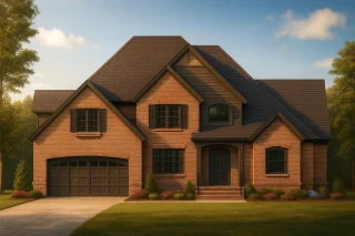 Spacious Home Plan with 2 Stories, 3 Bedrooms & CAD Designs