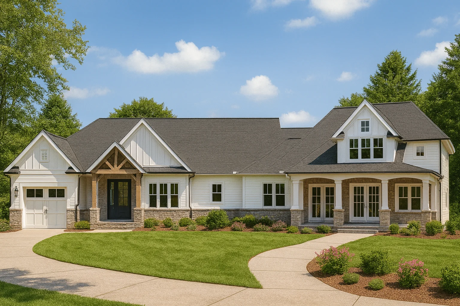 Modern Home Floor Plan with CAD Designs and Luxury Blueprints