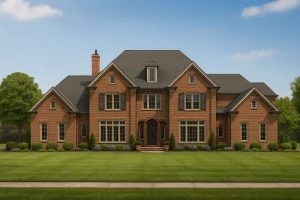 IMPORTANT Make the house as realistic as possible, landscape orientation, and display entire house. Do not cut off right or left side of house!