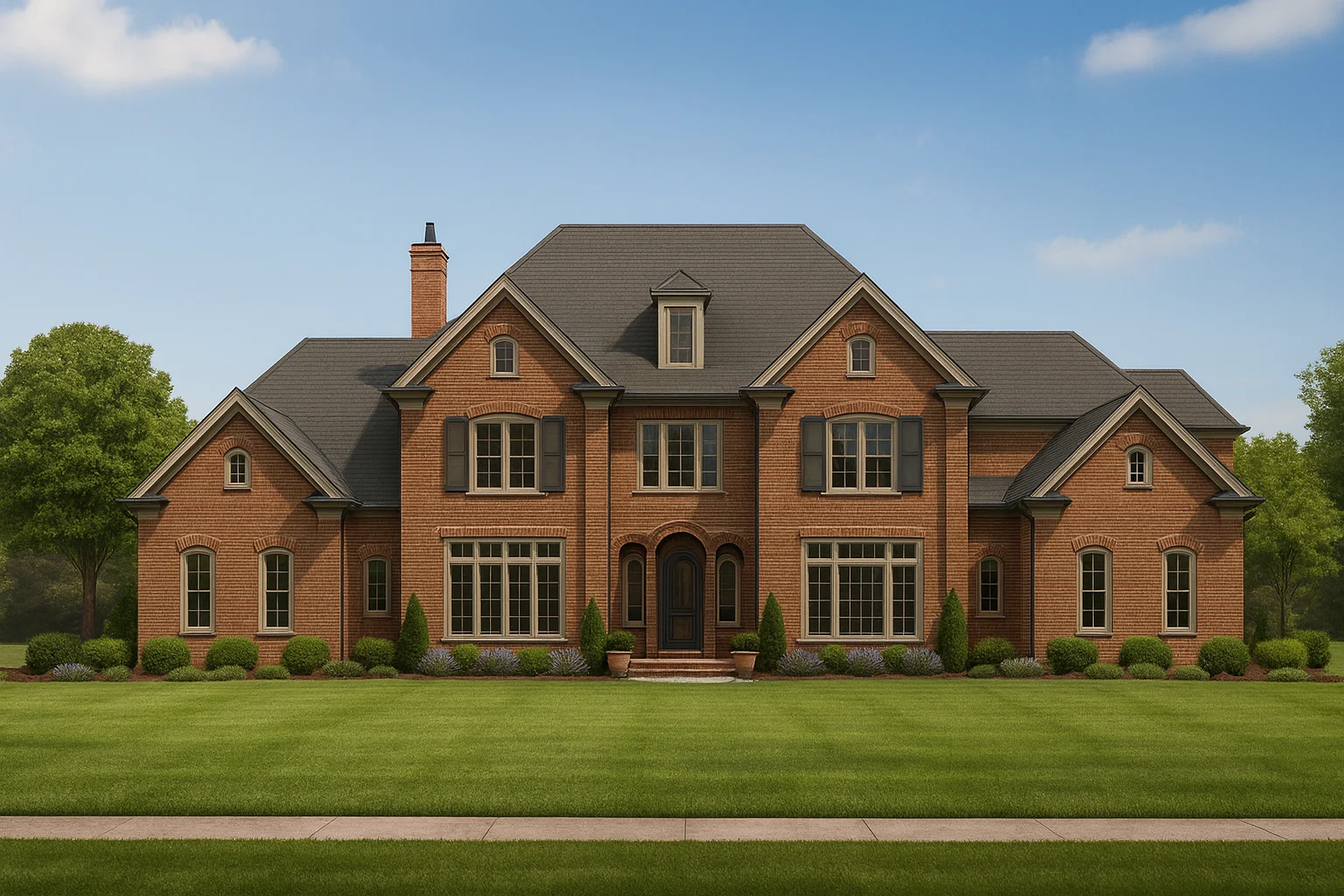 IMPORTANT Make the house as realistic as possible, landscape orientation, and display entire house. Do not cut off right or left side of house!