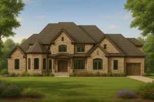 IMPORTANT Make the house as realistic as possible, landscape orientation, and display entire house. Do not cut off right or left side of house!