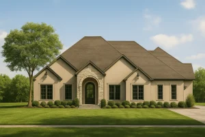 Stunning 2-Story House Plan with Modern Layout and CAD Blueprints