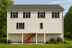 Modern Coastal Home Plan with Open Concept and Ocean Views