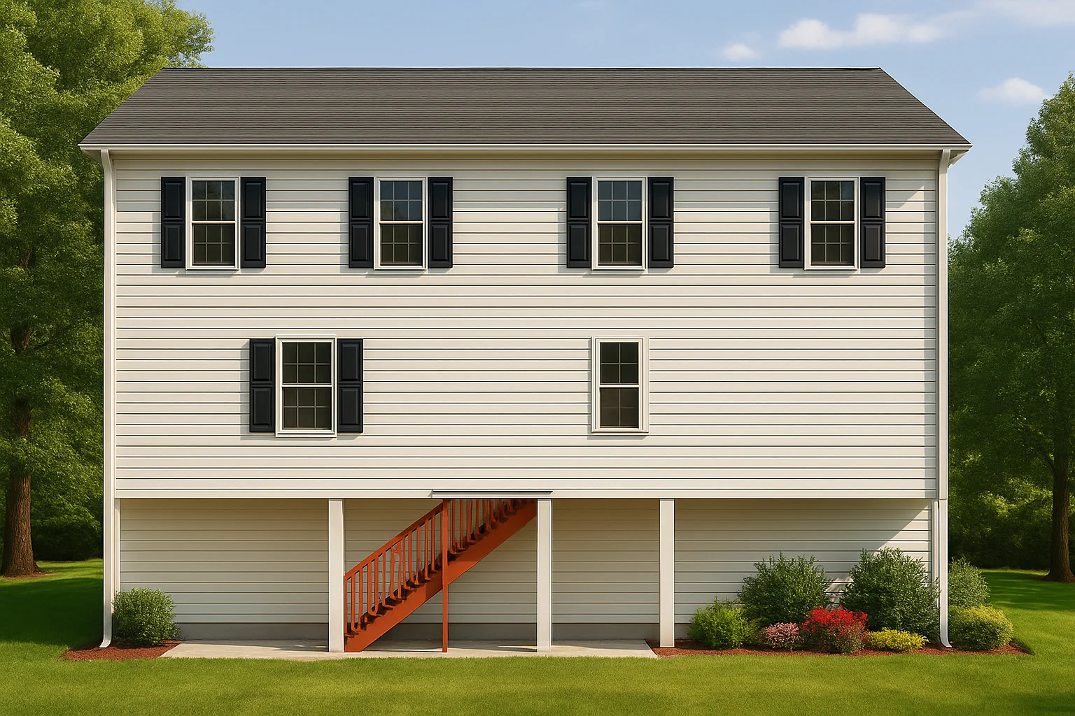 Modern Coastal Home Plan with Open Concept and Ocean Views