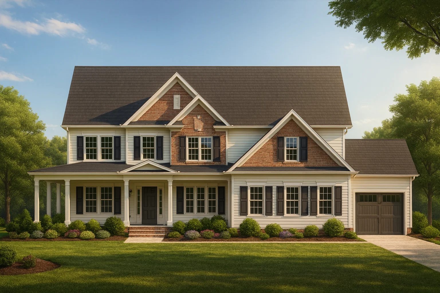 Elegant 2.5 Story Home Plan with Spacious CAD Designs