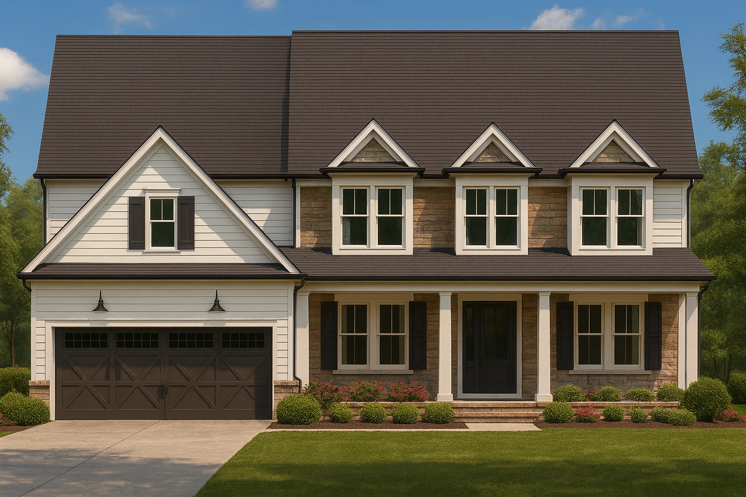 European House Plans 10 Elegant 2-Story House Plan with Open Layout and Modern Design