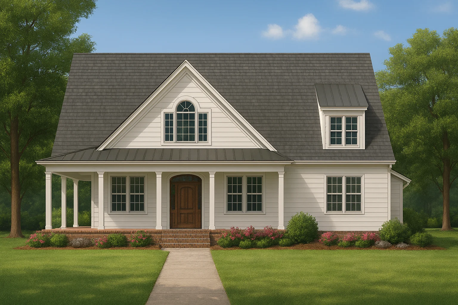 IMPORTANT Make the house as realistic as possible, landscape orientation, and display entire house. Do not off right or left side of house!