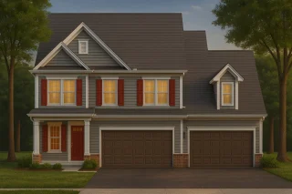 Modern 2.5-Story House Plan with Open Layout & Bonus Room