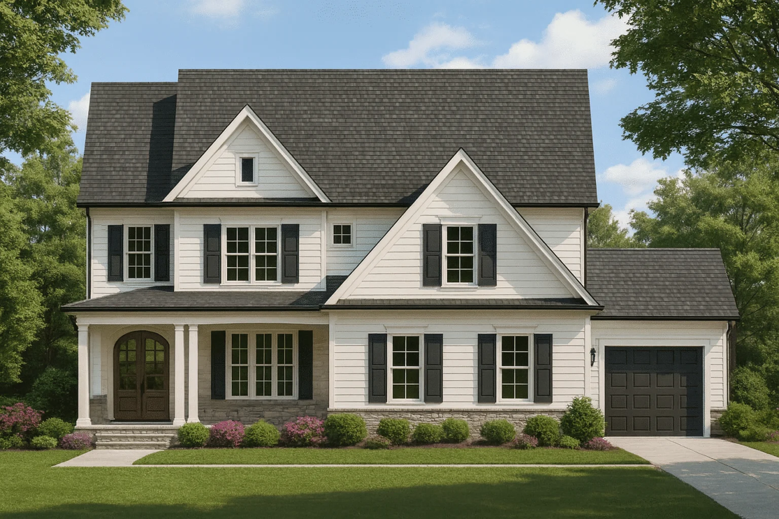Elegant 3-Story House Plan with CAD Blueprint Designs