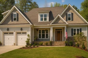 Spacious 2-Story House Plan with Elegant Craftsman Architecture