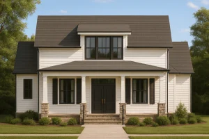 Elegant 2-Story House Plan with Traditional and Craftsman Charm