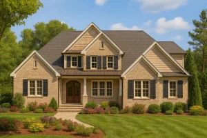 Beautiful 2-Story House Plan with Screened Porch & 3-Car Garage