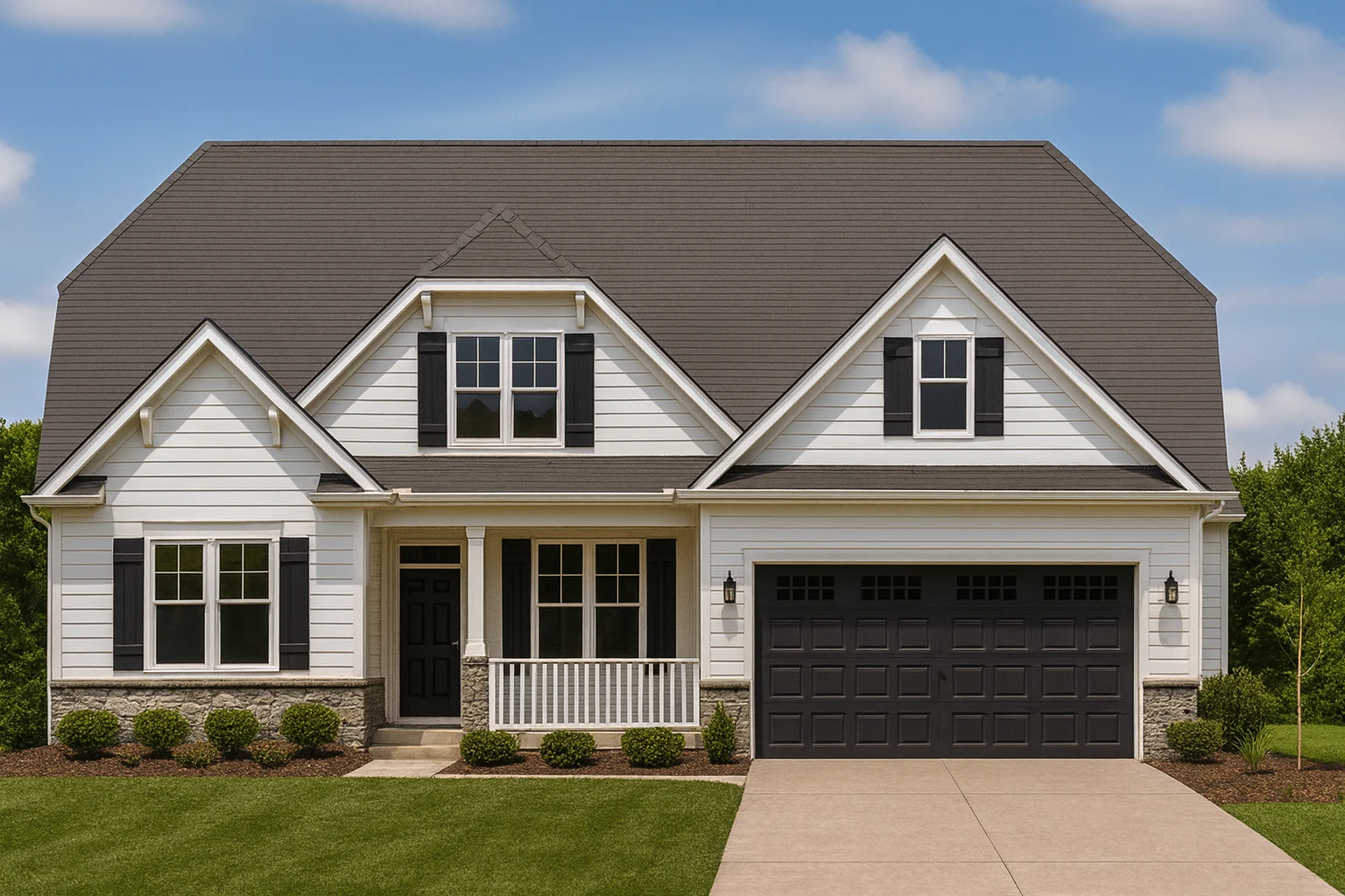 European House Plans 13 Charming 1.5-Story House Plan with Craftsman Design & Detailed Blueprints