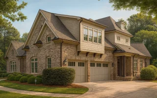 Plan  9-1095 - Auburn Knoll Estate |  New American - 5-Bed, 4.5-Bath, 4,180 SF