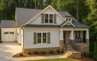 Plan  20-1242 - Princess Park Manor  | Craftsman Cottage - 4-Bed, 3.5-Bath, 2,735 SF