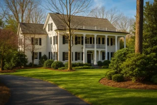 Mid-Size House Plans 11 Traditional Colonial Revival house Plans & Blueprints - 6093 Sq Ft