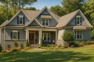 Spacious house Plan with Open Floor Plan and Unique Designs