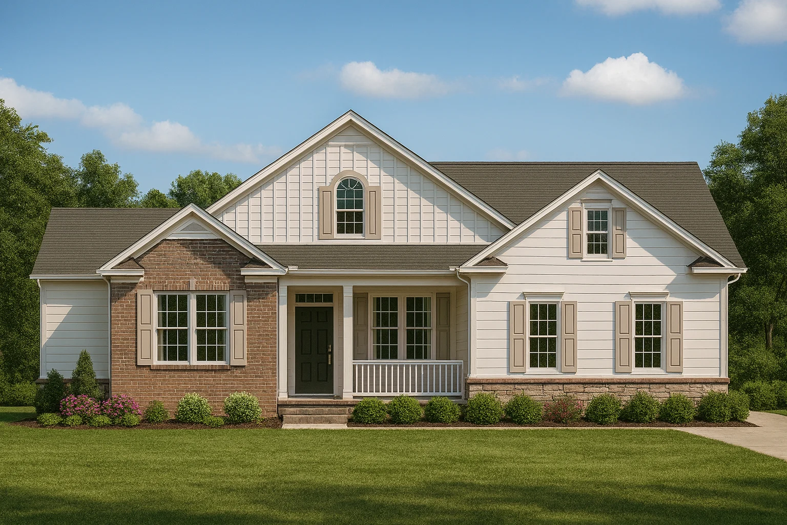 8-1954 HOUSE PLAN - Beautiful House Plan with 2-Story CAD Designs & 3 Bedrooms