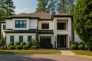 Colonial Farmhouse House Plans 1 Modern Contemporary Home Plan – 4-Bed, 5-Bath, 4,693 SF