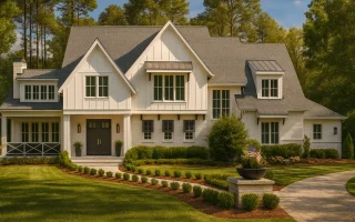 Plan  18-1476 - Smith Retreat | New  American - 4-Bed, 5.5-Bath, 4,106 SF