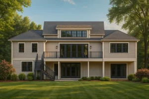 Luxury House Plans 2 Modern 2-Story House Plan with 4 Bedrooms & Architectural CAD Blueprints