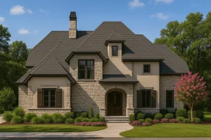 Craftsman Home Plan with 3 Bedrooms, Garage & Bonus Room