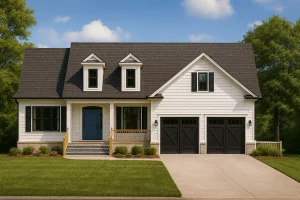 Custom Home Blueprint 2,350 SF Craftsman Floor Plan Design