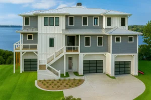 3,765 sq. ft. coastal house floor plan with 4 bedrooms