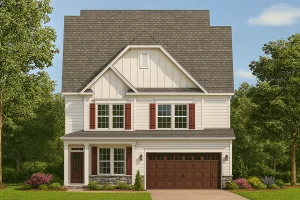 4-Bedroom Craftsman House Plan with CAD Designs & Open Layout