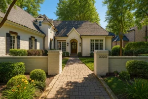 Elegant 2-Story House Plan with French Country Design