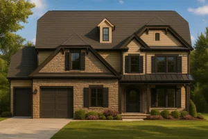 Craftsman Home Floor Plan with CAD Designs and Blueprint