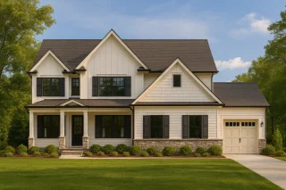 Modern Craftsman Home Plan with Spacious Floor Design