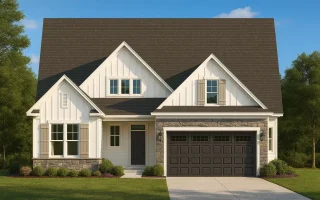 Plan  12-2874 - Aster Springs Chalet  | Modern Farmhouse - 3-Bed, 3-Bath, 1,627 SF
