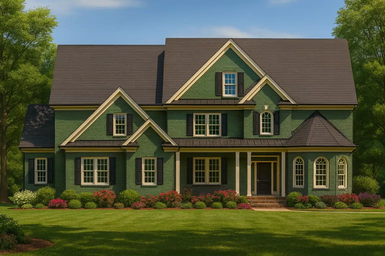 Charming 2-Story Home Plan with Traditional Design & CAD Blueprints