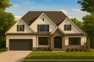 Well-Designed 2-Story House Plan with CAD Architecture & Blueprint