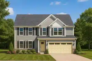 Modern Suburban Home Plan with 4 Bedrooms & Spacious Layout