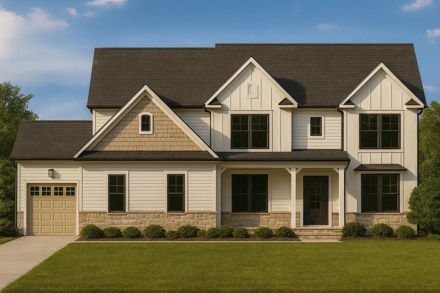 Country Farmhouse Plans 10 Spacious 4-Bedroom Craftsman House Plan with Optional 3rd Floor