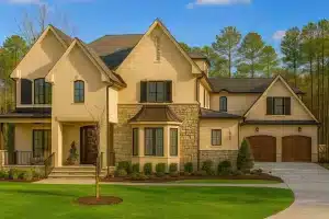 Elegant 2.5-Story French Country House Plan with 5 Bedrooms