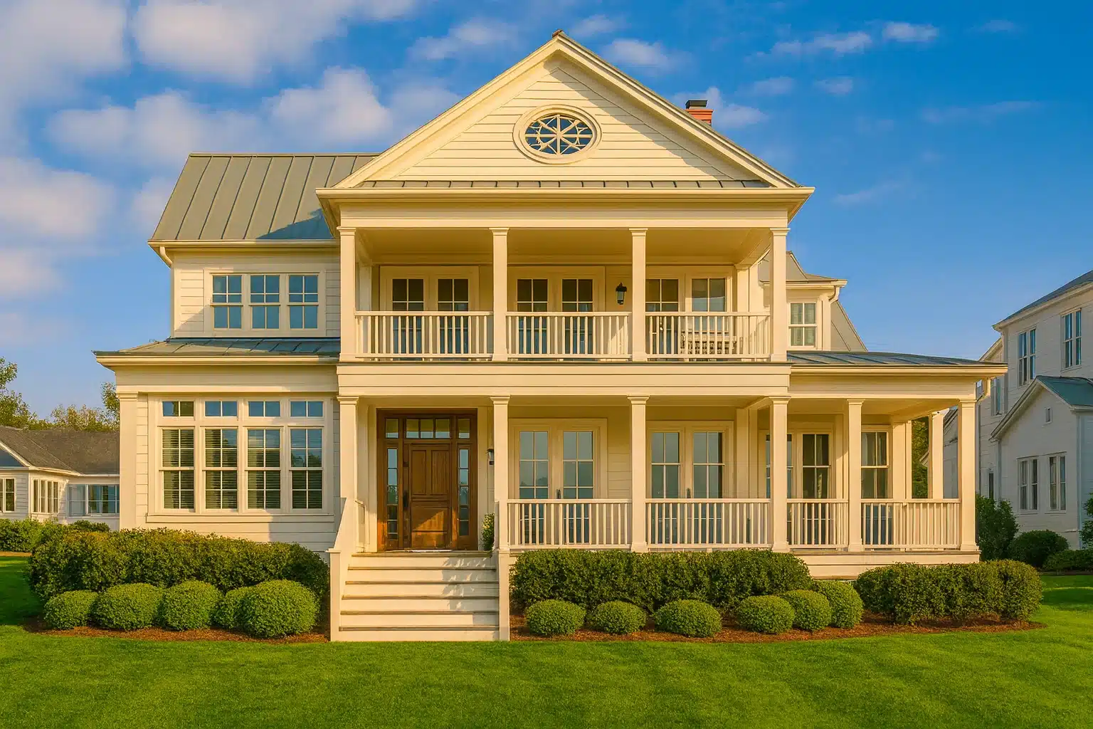 Affordable House Plans 9 Stunning 2-Story House Plan with Coastal Architecture & Vaulted Ceilings