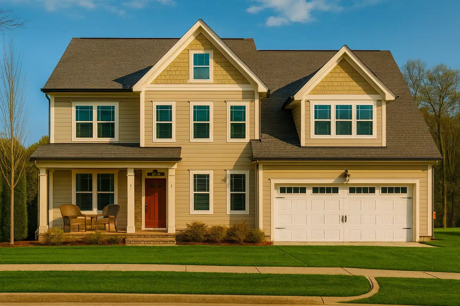 Elegant 2-Story House Plan with 3,174 SF and CAD Designs