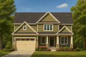 Spacious 4-Bedroom Home Plan with Bonus Room & Custom Blueprint