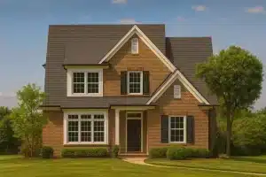 Craftsman-Style Home Floor Plan with Spacious 2-Story Layout
