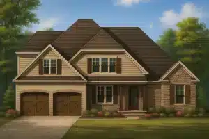 Narrow Lot House Plans 7 Modern Craftsman Home Plan with Flexible 2-Story Floor Design
