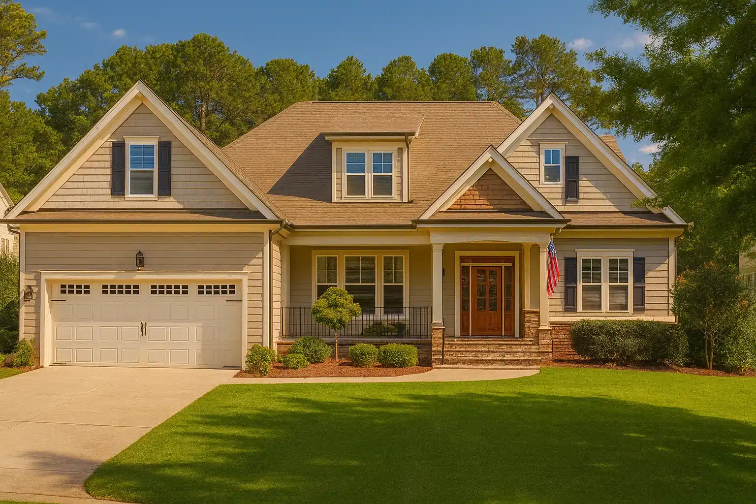 Stylish 2-Story Craftsman House Plan with Open Floor Design