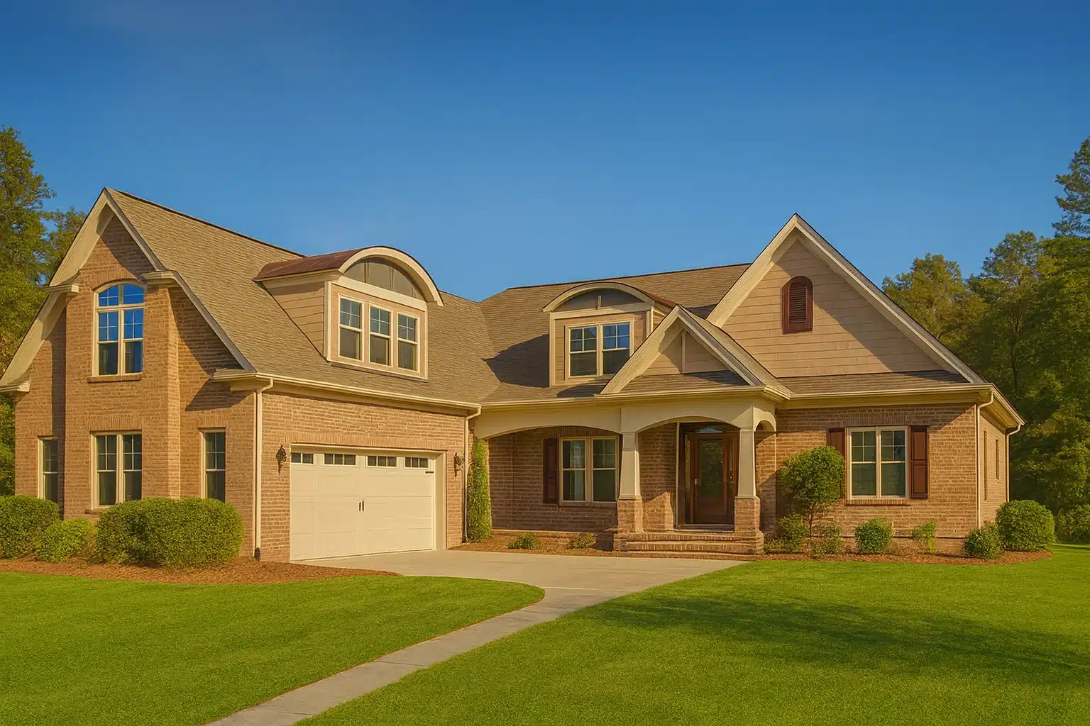 Beautiful 2-Story House Plan with Modern Designs & CAD Blueprints