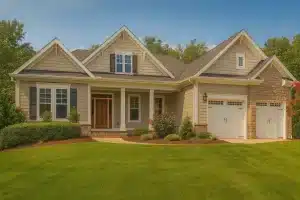 Modern Suburban Home Blueprint 4-Bedroom Floor Plan Designs