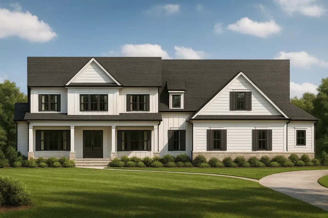 4-bedroom home plan with 4,236 heated sq. ft.