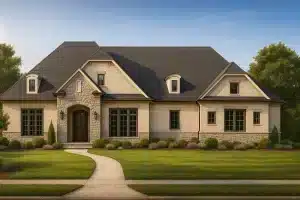 5,021 sq. ft. French Country