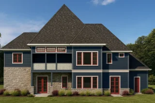 3 bedrooms, 3.5 baths, 3,264 heated sq. ft.